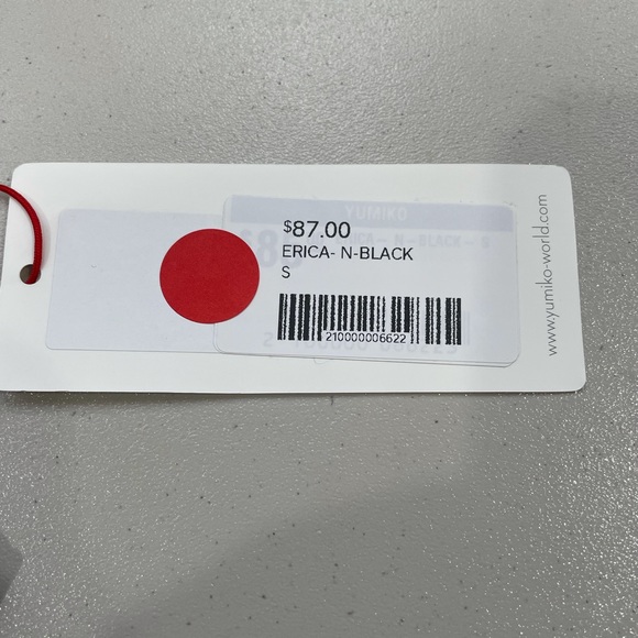 NWT Yumiko Leotard Erica Nylon Black Size Medium or Small or XS - Picture 12 of 13